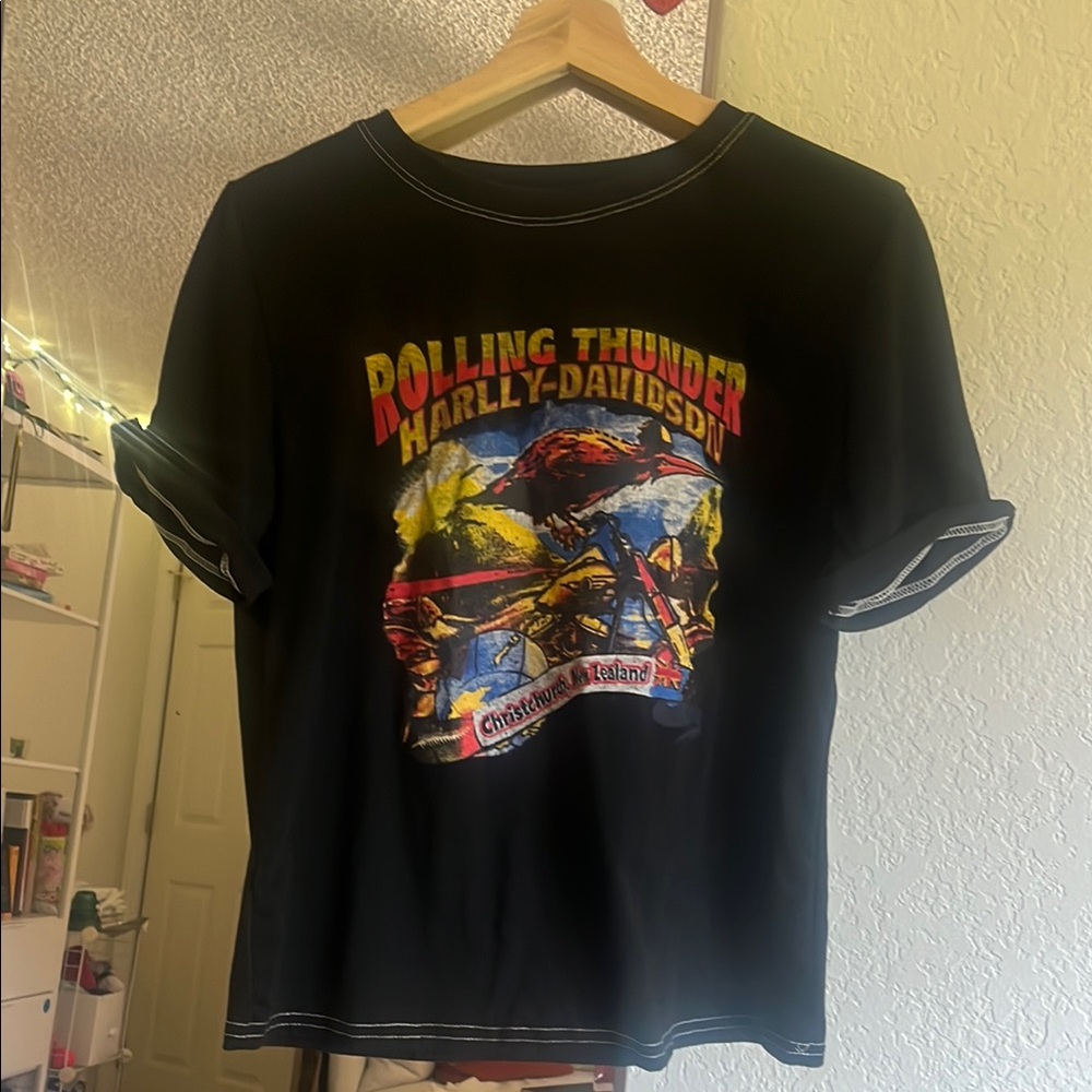 Harley-Davidson Black Short Sleeve Tee
